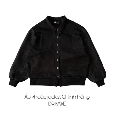 Áo Khoác DRIMWE Jacket Unisex Nam Nữ Form Rộng Chính Hãng