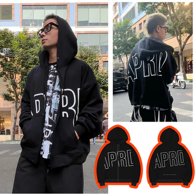 Áo Hoodies zip Apride APRD big size form boxy (55-100kg)