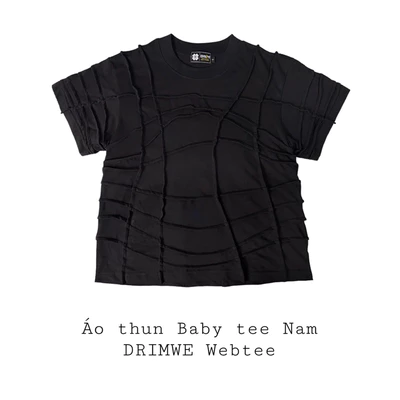 Áo thun Baby tee Nam,Áo thun Boxy cho nữ DRIMWE unisex