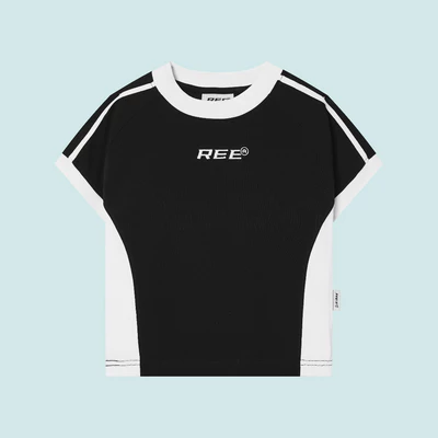 Local Brand Ree - Áo Croptop Cho Nữ Màu Đen