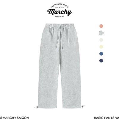 MARCHY - Basic Pants V2 - Quần ống suông