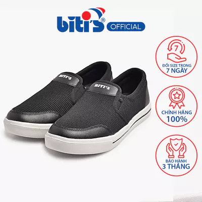 Giày Thể Thao Nam Biti's DSM074500DEN (Đen)