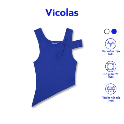 Áo croptop Vicolas kiểu trễ vai nữ - VICO2 HOVER CROPTOP