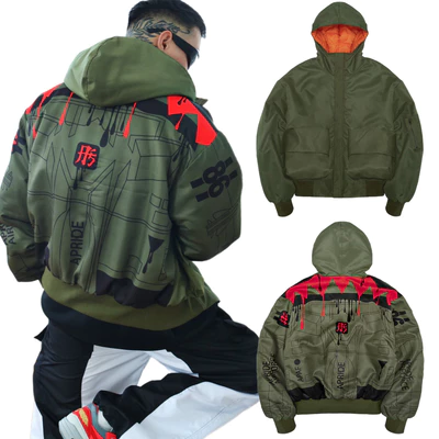M95 - Hooded Bomber Jackets áo khoác