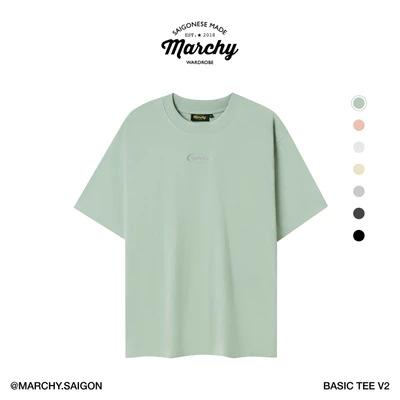 MARCHY - Basic Tee V2 - Áo thun trơn