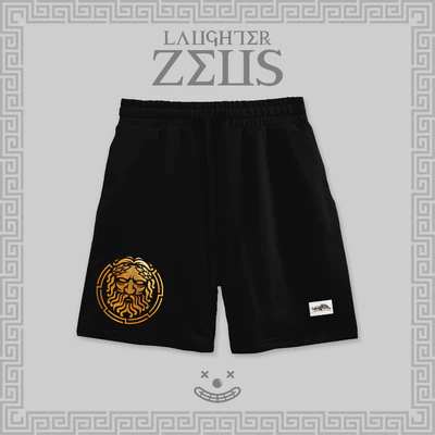 Local brand LAUGHTER GREEK TITANS SHORTS THẦN THOẠI HY LẠP ZEUS - Quần shorts Basic Streetwear