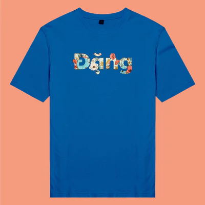 Áo thun cotton 100% unisex, phong cách thời trang hàng đầu in hình Họ người Việt - Đặng