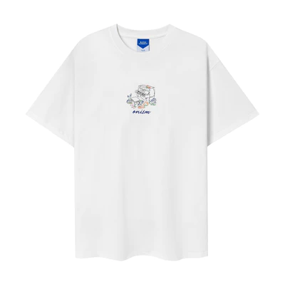 Áo thun unisex Onism Beloved Summer màu trắng- Basic tee ONISM