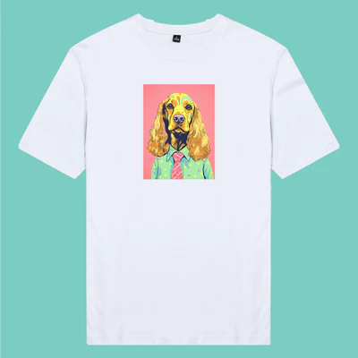 Áo thun ngắn tay unisex nam nữ vải cotton 100% in in hình Yêu thú cưng - English Cocker Spaniel
