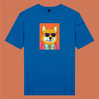 Áo thun ngắn tay unisex nam nữ vải cotton 100% in in hình Yêu thú cưng - Corgi