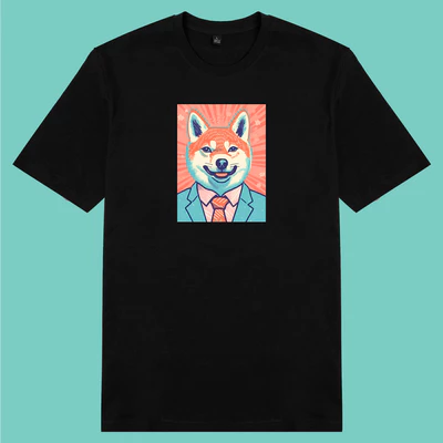Áo thun ngắn tay unisex nam nữ vải cotton 100% in in hình Yêu thú cưng - Shiba Inu