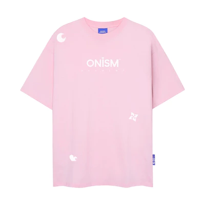 Áo thun unisex Basic Onism grament Ver 2 màu hồng baby - Basic tee ONISM