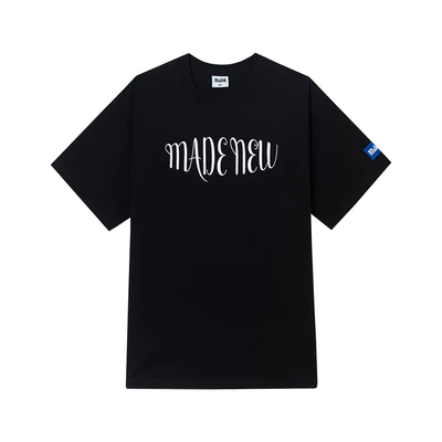 Áo Thun Unisex Local Brand MADE New Cổ Vuông / Black