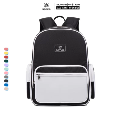 Scarab Estate Backpack Unisex - Balo Đi Học Thời Trang, Đựng Vừa Laptop 15,6inch(mỏng)