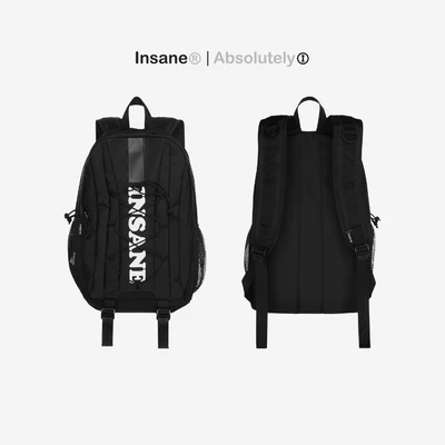Balo InsaneClo BACK2SCHOOL BACKPACK Form Unisex Chất Liệu PU Vẫn Gỗ