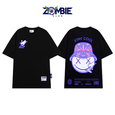 Áo Thun Zombie Club STAY COOL, Local Brand Unisex cotton 100% 230gsm Chính Hãng