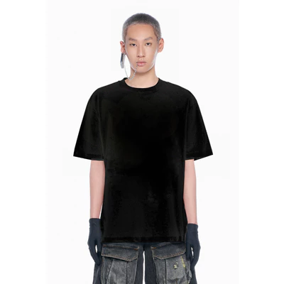 Áo Thun Trơn Ngắn Tay Beuter Blank Black Classic T-shirt