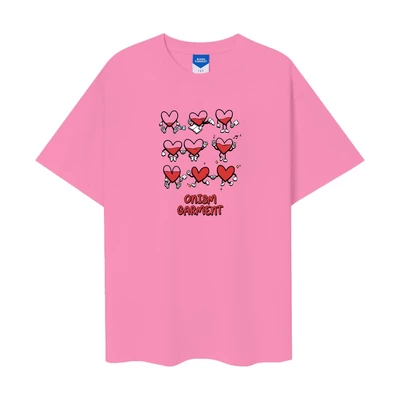 Áo thun unisex Soulmate Tee màu hồng- Basic tee ONISM