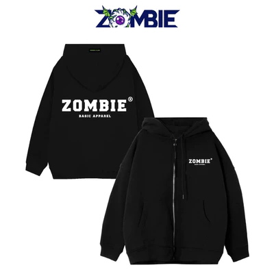 Áo Hoddie Zip Zombie Club, ZOMBIE LOGO SS2 Unisex Chính Hãng