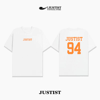 Áo thun nam nữ JUSTIST Baseball 94 cổ tròn vải cotton ngắn tay TSJT062