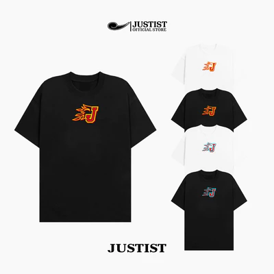 Áo Thun JUSTIST J-Fire Basic Nam Nữ Unisex chất cotton  TSJT033