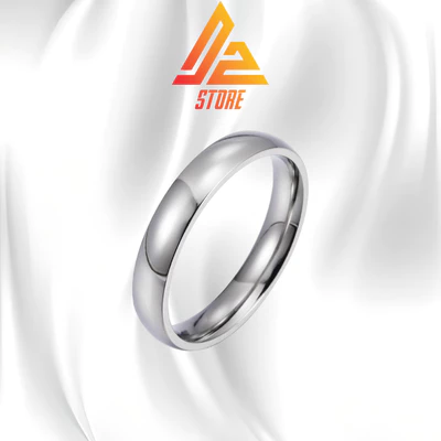 [Có thể khắc 2 mặt] Nhẫn DZ Zeal Bạc cặp đôi khắc tên theo yêu cầu unisex nam nữ [Bảo hành 5 năm]