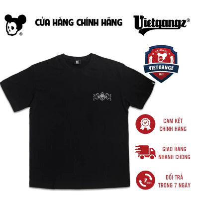 ÁO THUN Form Rộng HORSE CLUB BLACK VIETGANGZ