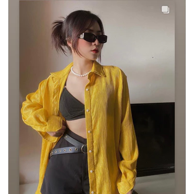 Áo sơmi “TVD UNA PLEATED SHIRT”
