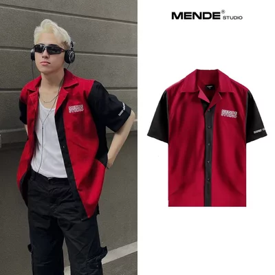 MENDE - Corduroy Shirt - Áo nhung tăm sơ mi nam tay ngắn đơn giản