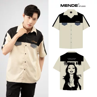Cyrus Shirt - Áo sơ mi tay ngắn Mende - 3 Màu