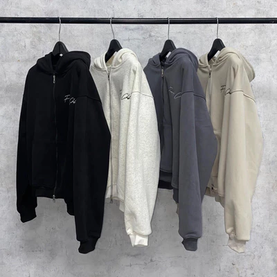 ÁO HOODIE ZIP BOXY FNC NỈ LÔNG CÁO / FUONERO CLUB
