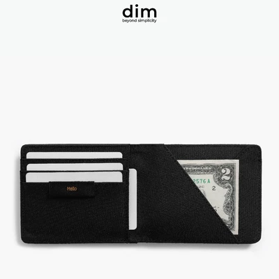 Ví vải DIM Cross Wallet Form Ngang (Ngăn Rút Tiền Nhanh)