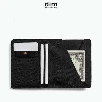 Ví vải DIM Cross Wallet Form Đứng (Ngăn Rút Tiền Nhanh)