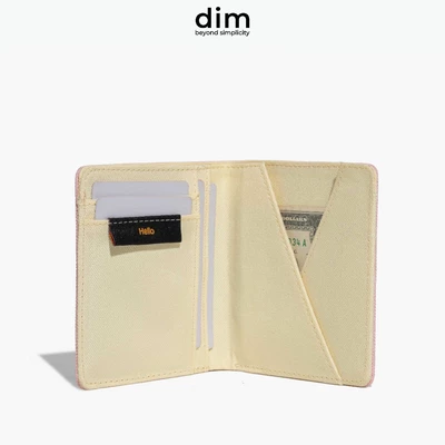 Ví vải DIM Cross Wallet Đứng - Pastel Color