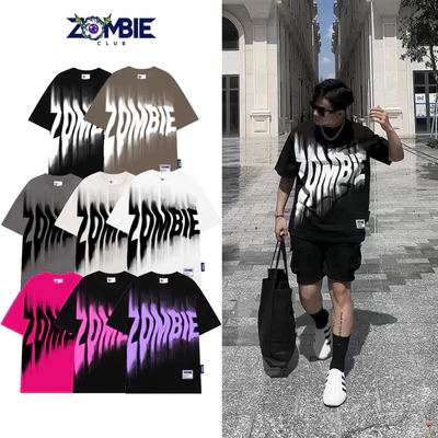 Áo Thun Zombie Club BLUR, Local Brand Unisex cotton 100% 230gsm Chính Hãng