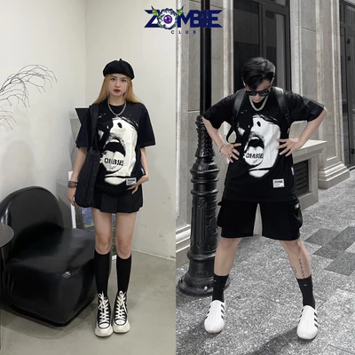 Áo Thun Zombie Club GIRL, Local Brand Unisex cotton 100% 230gsm Chính Hãng