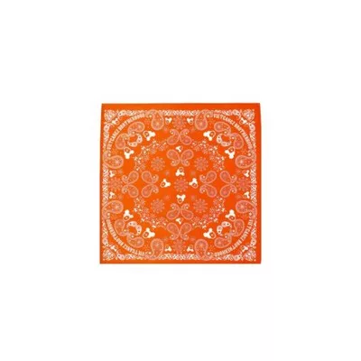 Khăn Bandanas màu cam chính hãng VIETGANGZ phối đồ streetstyle