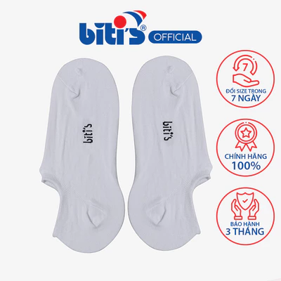 Combo 2 Vớ Lười Nữ Biti's ASWG00130TRG ( trắng)