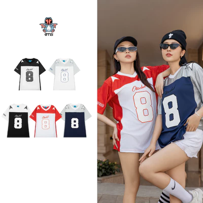 Áo thun unisex Local Brand Otis Club - Tee phối bóng đá