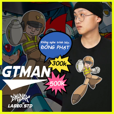 LB90 Áo thun oversize Labeo x Bayday GTman.