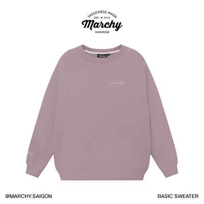 MARCHY - Basic Sweater - Áo tay dài
