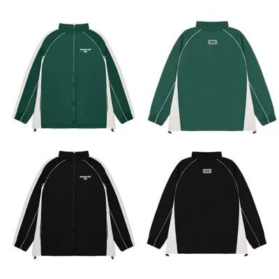 Áo khoác dù phối 2 lớp local brand Otis Club - jacket phối dù ss03 phản quang