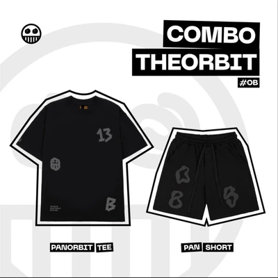 [ COMBO ÁO + QUẦN THE ORBIT ] Áo thun PANORBIT + Quần PAN Short - Local Brand Chính Hãng