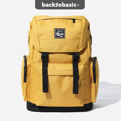Balo laptop 17inches YOSHI Back To Basic - balo du lịch chống thấm tốt, có nhiều ngăn