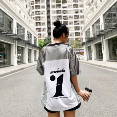 Áo thun số bóng đá bloke core unisex số 1 - ZUKIK