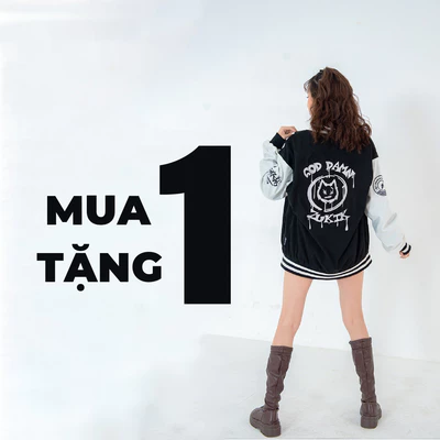 Áo varsity Zukik - God Damn
