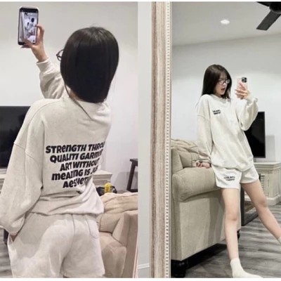 Set nỉ xám be SS24 6years