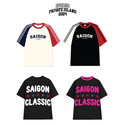 [XÃ KHO] ÁO THUN BABY TEE SAIGON FFCLUB MIX 16