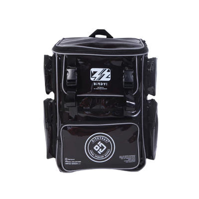 Balo đi học nữ màu đen Birdybag Plastic Venom đựng laptop 14inches backpack