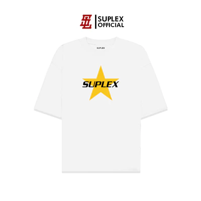 Áo thun SUPLEX Localbrand Unisex STAR Tay Ngắn Chất Cotton TSSL070